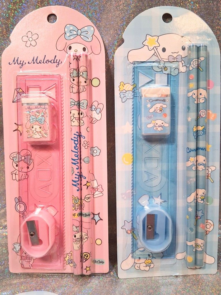 New Hello Kitty & Friends Stationary Packs - $3.50 Each