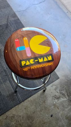 Pac Man stool 40th anniversary