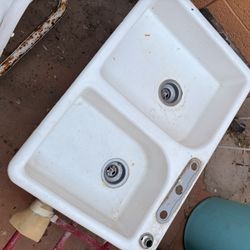 Double Sided Kitchen Sink