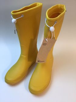 Tretorn women’s rain boots yellow * new U.S. women’s size 6 /EUR size 37