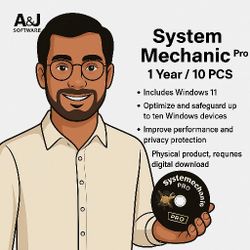 System Mechanic Pro – Optimize and Protect Up to 10 PCs with One Powerful Software!