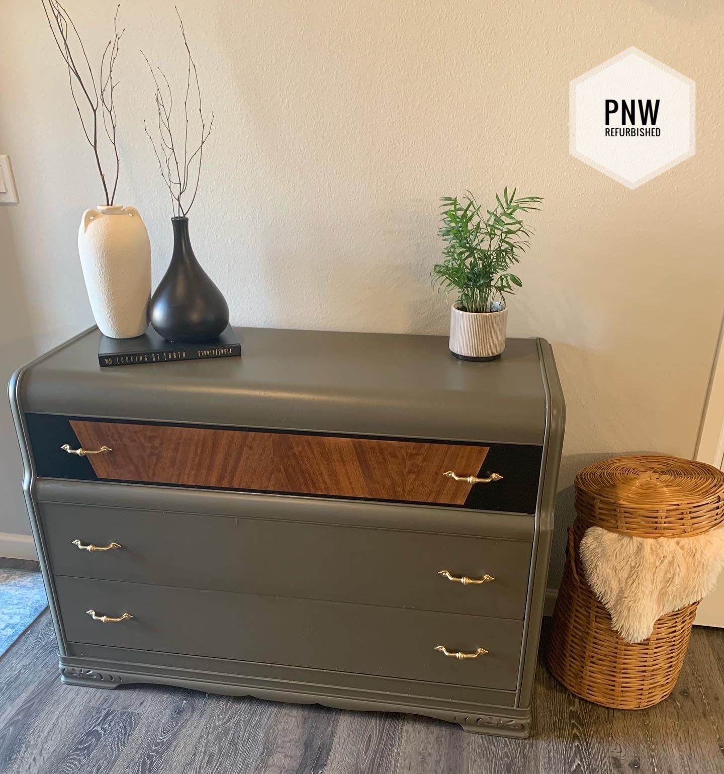 MCM Waterfall Dresser