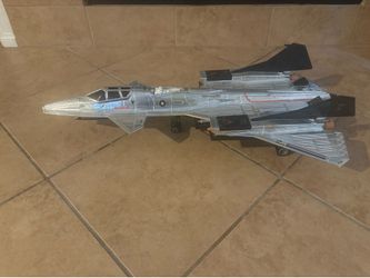 GI JOE COBRA 3.75” VINTAGE ARAH  SKY ARMOR SILVER RAVEN VEHICLE RARE