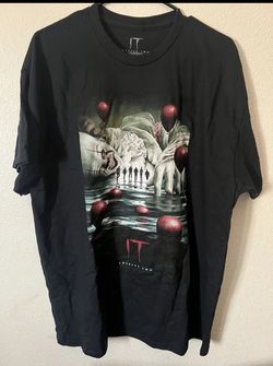 Loot Crate Shirt Pennywise The Dancing Clown IT Black Tee Size XL