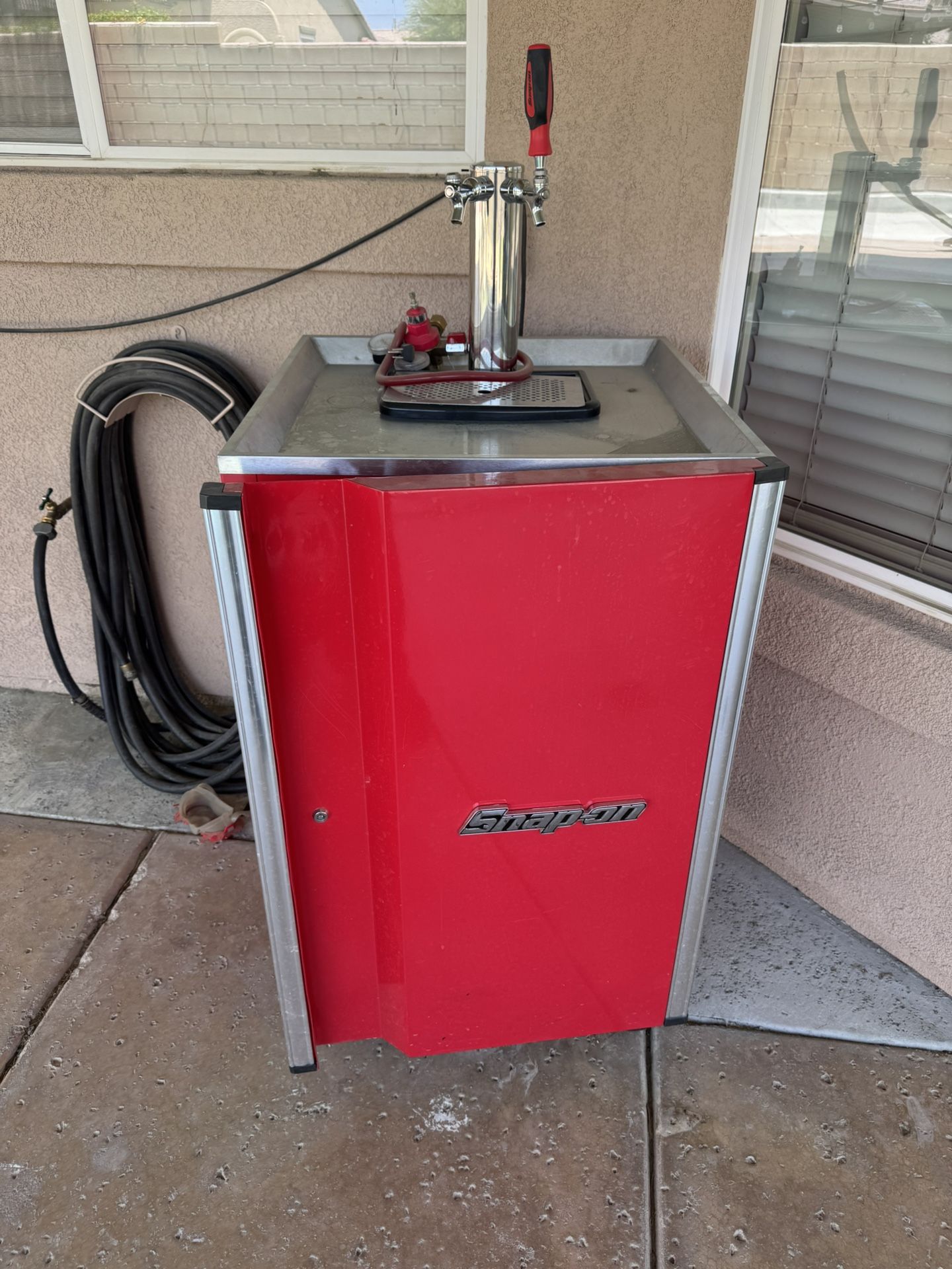 Snap on Kegerator