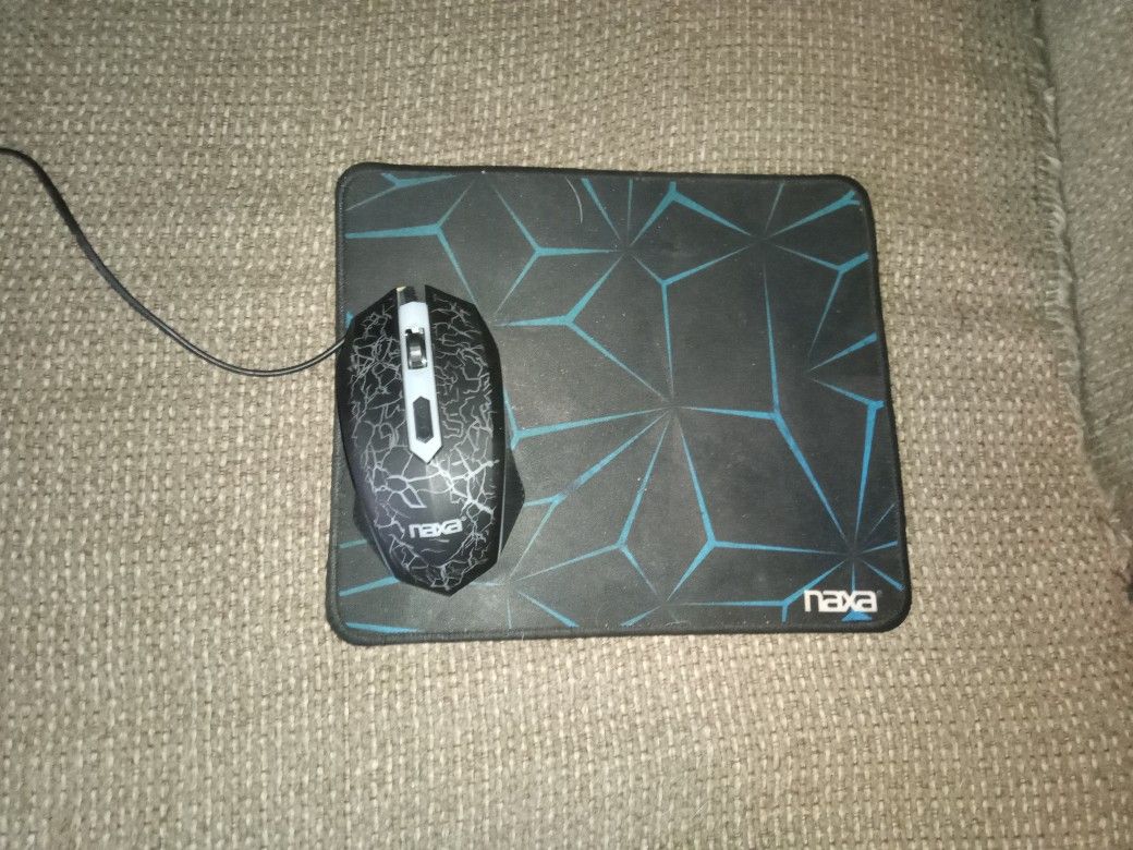 Naxa Mouse And Mouse Pad
