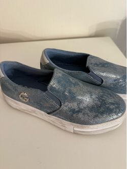 GBG Los Angeles Slip-On Sneakers – Denim Blue – Women’s Shoes