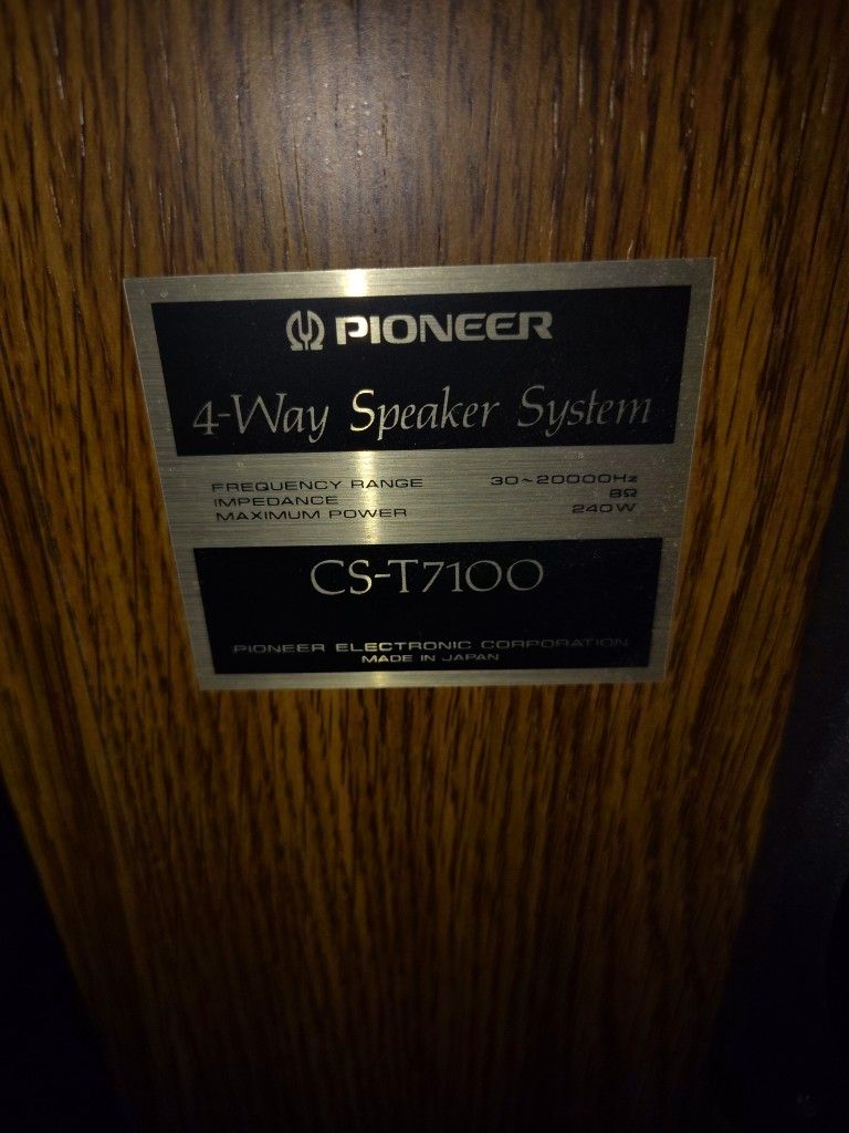 2 Pioneers Speakers