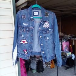  DisneyDenim Jean Jacket Custom Made $80  OBO