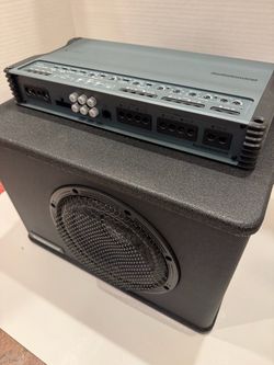 AudioControl A1100.5 5-Channel Amp + Ported Subwoofer + ACR-1 + Wiring