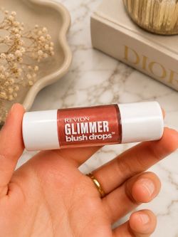 Revlon Glimmer Blush Drops Shade #101 Coralicious