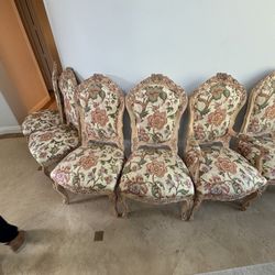 Fine Dining Chairs 8 Pieces