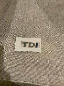 Volkswagen TDI Emblem
