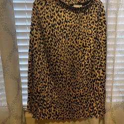 Cheetah Print Skirt