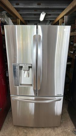 LG 3-Door French Door Refrigerator with Water Dispenser