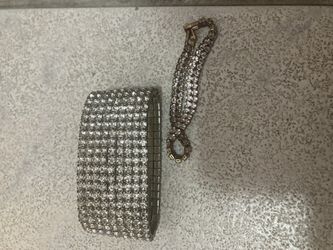2 Rhine  Stone Bracelets 