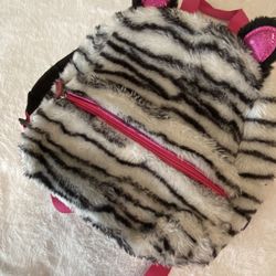 Zebra toddler backpack 