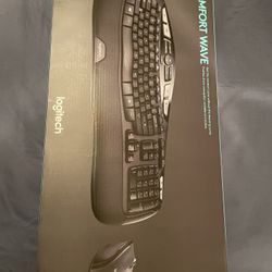 Logitech MK570 Comfort Wave Wireless Keyboard  And Mouse 