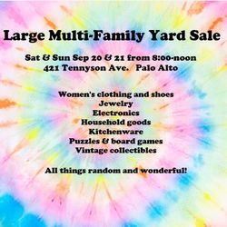 Large Multi-Family Yard Sale