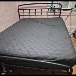 Full Bed frame & mattress 