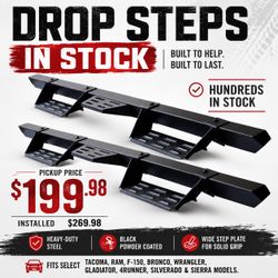Drop Step Nerf Bar Running boards