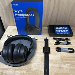 Wyze Bluetooth Noise Canceling Headphones & Watch