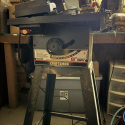 Craftsman Table Saw 8” 