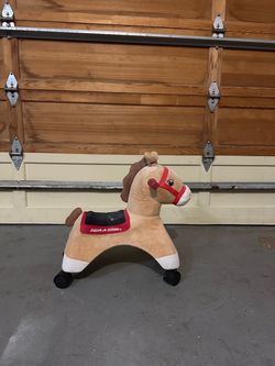 Radio Flyer - Ride on Plush Horse - Used