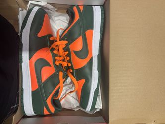 Miami hurricane Nike Dunks