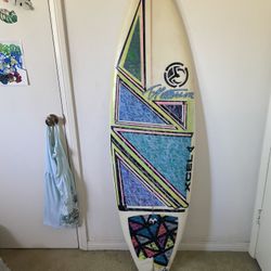5’5 Custom TPatterson Twin Fin Surfboard 