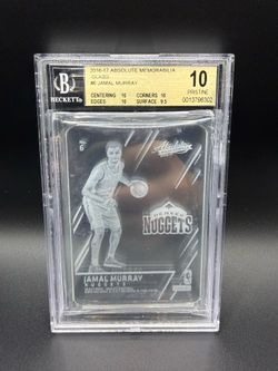 2016-17 Absolute Glass HIT! BGS 10 Jamal Murray RC