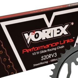  Vortex Chain For Sports Bike 520 