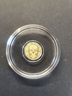 Dia de los Muertos 1/200th oz .9999 Gold Coin