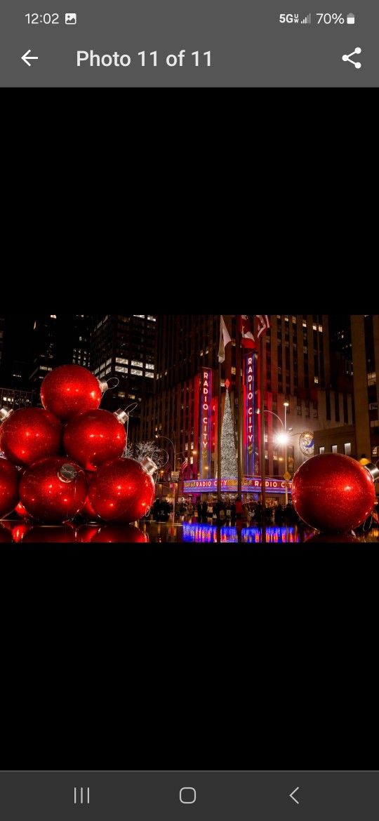 Christmas Spectacular Starring the Radio City Rockettes( 2 Tickets)