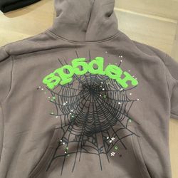 Sp5der hoodie (M) 100% cotton made in US