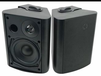 4x Herdio Speakers HOS501 5.25 300W Indoor Outdoor Bluetooth Wall Mount Stereo