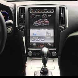 Tesla Screen With Receiver And Apple Connect  With DVD Player