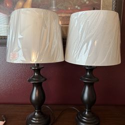 Table Lamps Pair