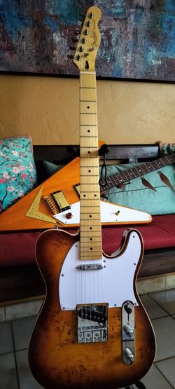 Brand new electric guitar
