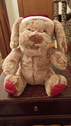 Brand new plush doggy dog named Chance plush toy five bucks final pick up only 865 Ellsworth avenue right off of East Livingston avenue Columbus Ohio