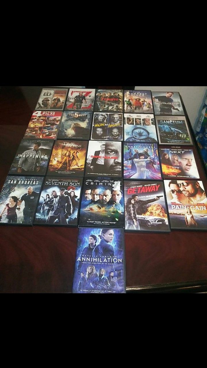 200 dvd-blu-ray buen estado 100$ por todo