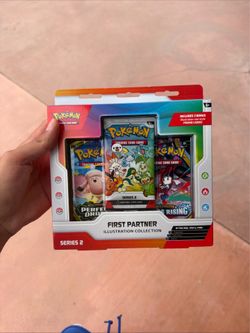 NEW Pokémon TCG First Partner Illustration Collection Series 2 3-Pack