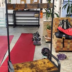 Coat Rack With Hangers 