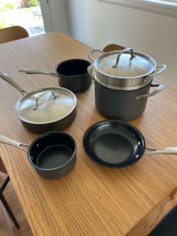 Cuisinart 7-piece Green Gourmet nonstick cookware set