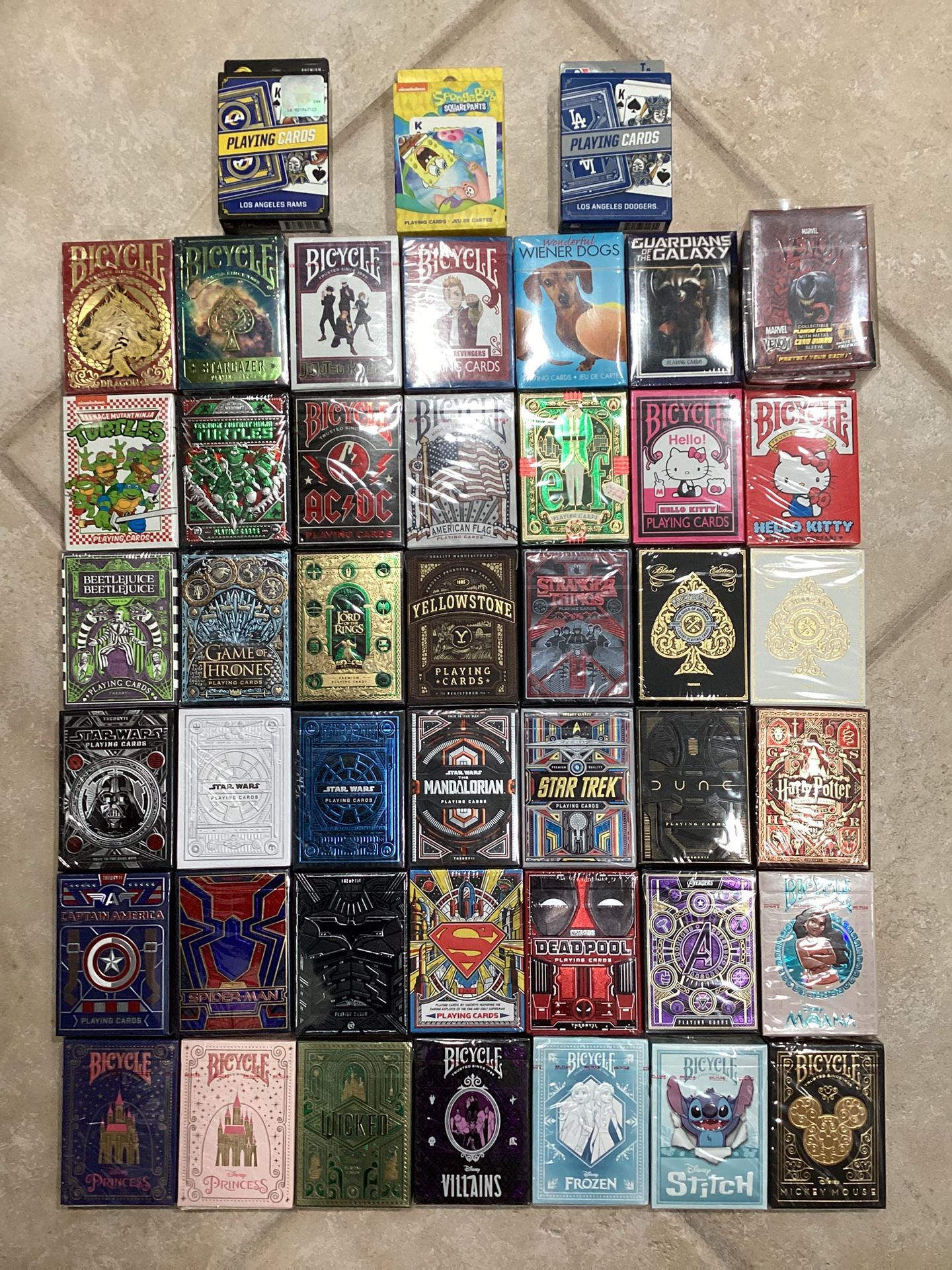 New Theory Eleven Bicycle Premium Playing Cards (Valencia) $5 Each One