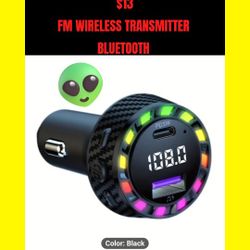 🐦‍🔥 FM WIRELESS TRANSMITTER BLUETOOTH RADIO 