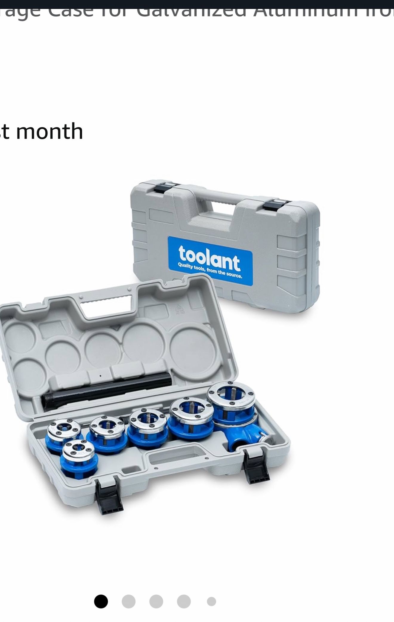 Ratchet Pipe Threader Kit,