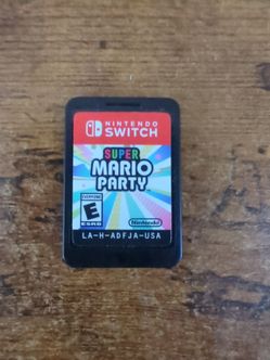 Nintendo switch game Mario party