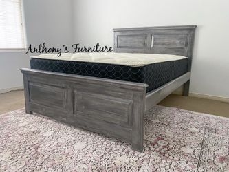 New Queen bed And Mattress