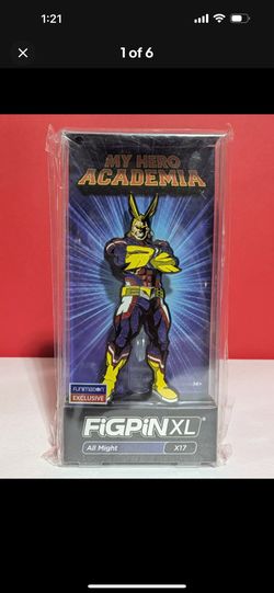 My Hero Academia All Might Fig Pin